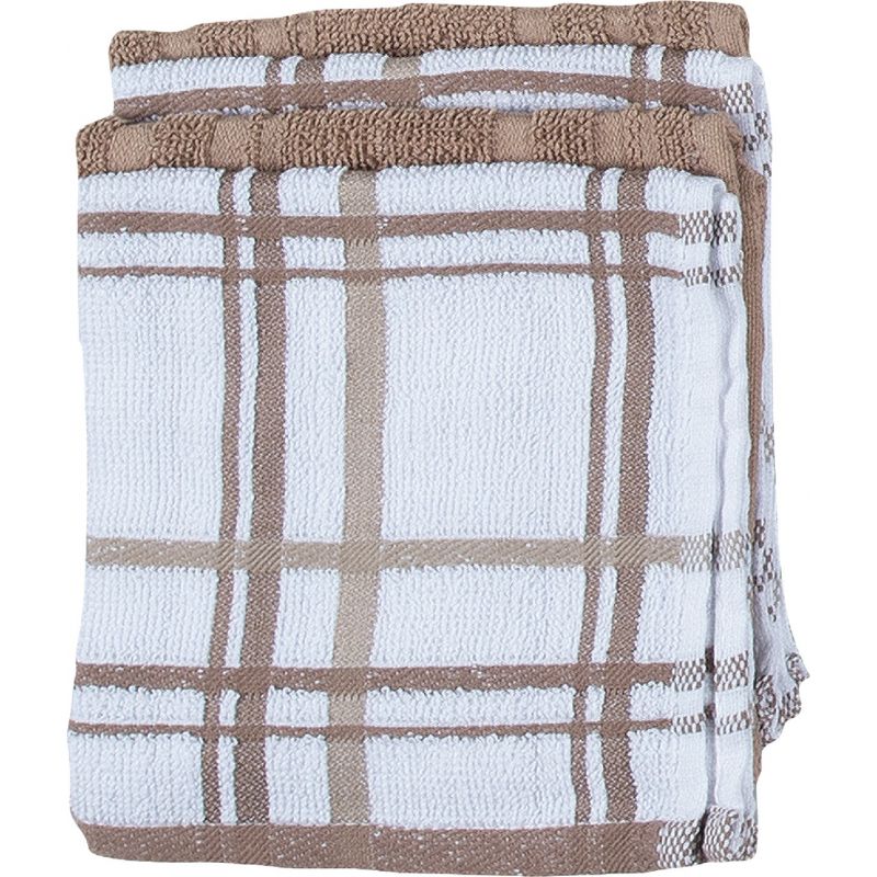 Kay Dee Designs Dish Cloth Set Taupe (Pack of 3)