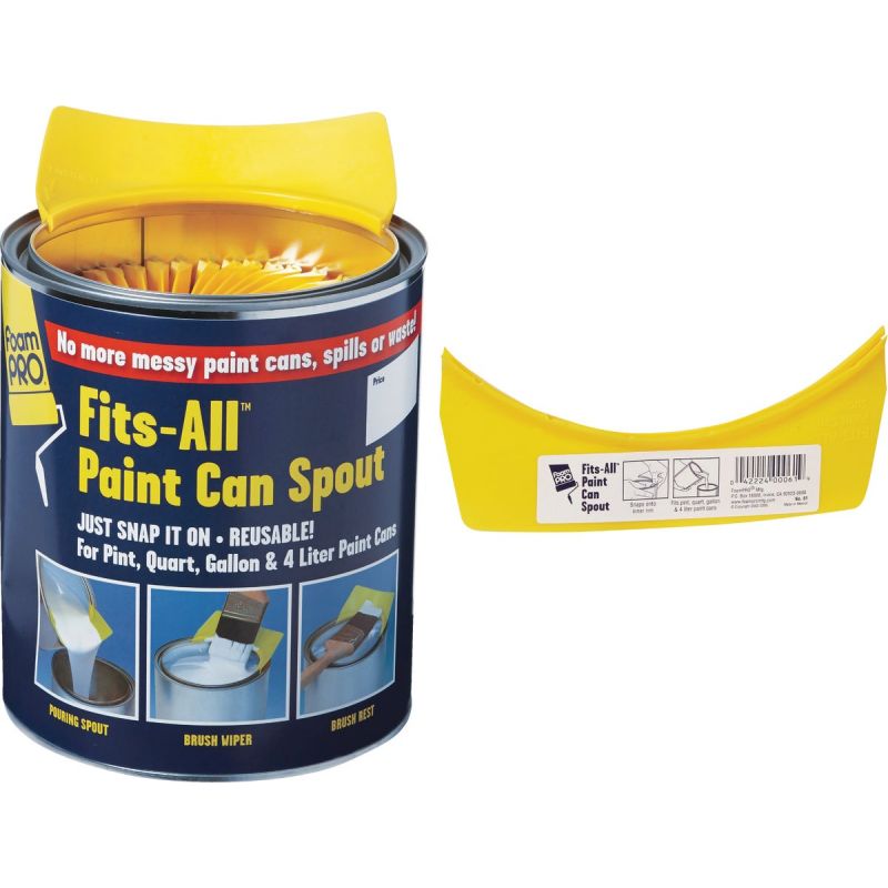 Buy FoamPro Fits-All Paint Can Spout Pt., Qt., Gal., & 4-Ltr