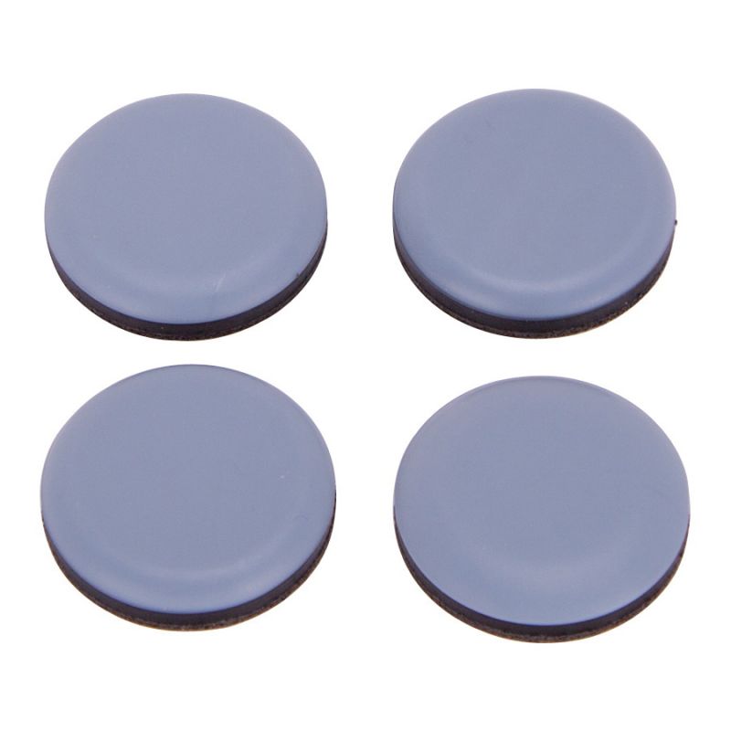 ProSource FE-50119-PS Furniture Glide, PTFE, Blue, Blue, 1-1/4 x 1-1/4 x 7/32 in Dimensions Blue