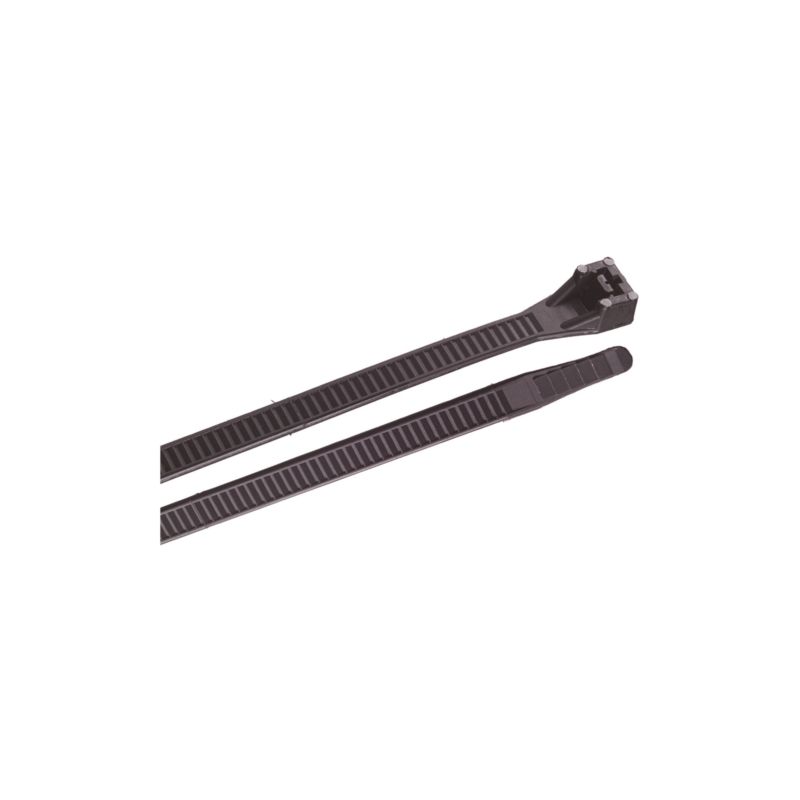 Gardner Bender 45-518UVBN Cable Tie, 6/6 Nylon, Black Black