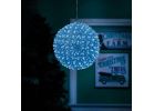Alpine Twinkling LED Christmas Ornament Blue
