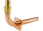 Conbraco Copper PEX Stubout with Ear 3/4 In. Barb X 4 In. X 8 In.