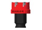 Diablo Steel Demon DHS1125CF Hole Cutter, 1-1/8 in Dia, Carbide Cutting Edge