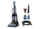 Bissell TurboClean Pet XL Series 3738 Upright Carpet Cleaner, 1 gal Tank, 10 in W Cleaning Path Black/Cobalt Blue Accents, 1 Gal
