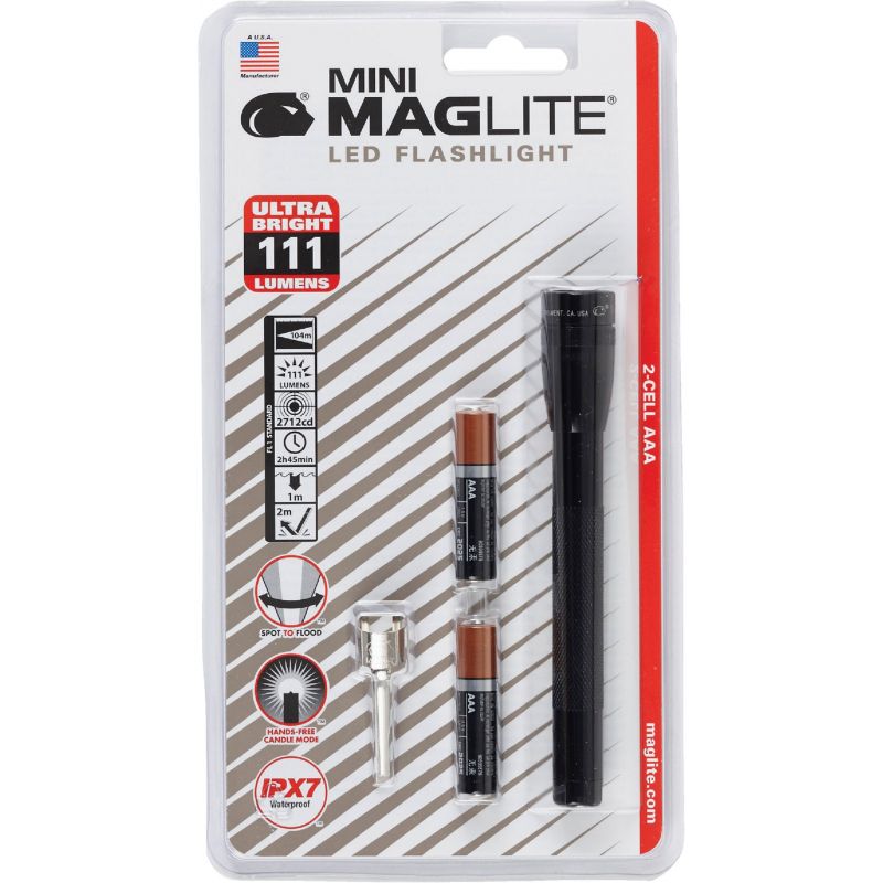 Mini Maglite LED Flashlight Black