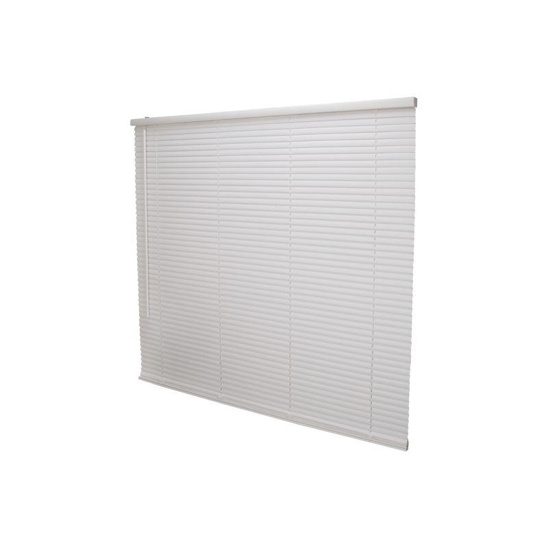 Simple Spaces PVCMB-15A Blind, 64 in L, 47 in W, Vinyl, White White