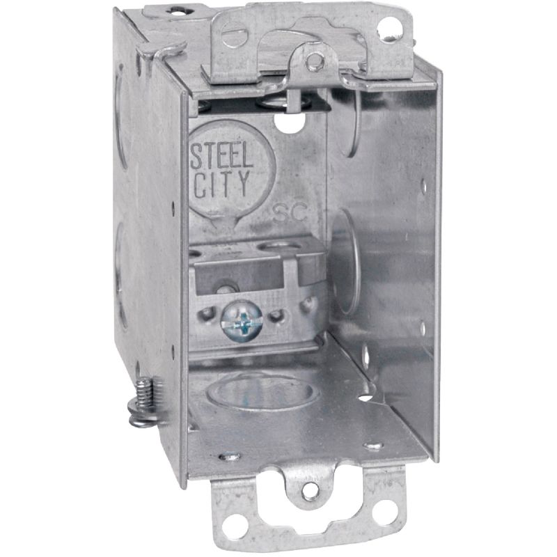 Steel City Gangable Switch Box Metallic