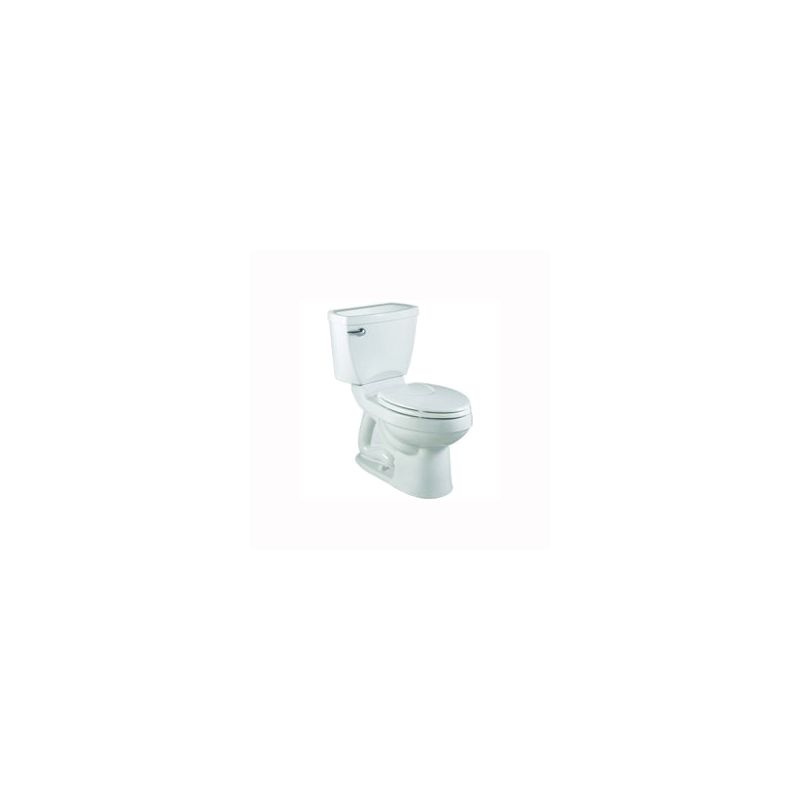 American Standard Champion 4 Series 2793128NTS.020 Complete ADA Toilet, Elongated Bowl, 1.28 gpf Flush, 12 in Rough-In White