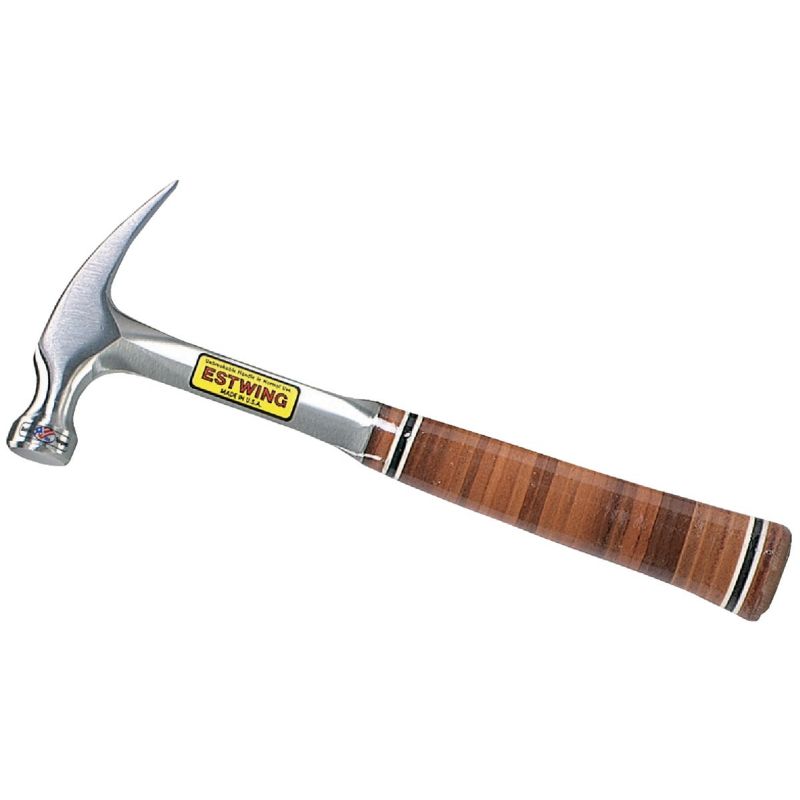 Estwing Leather-Covered Steel Handle Claw Hammer