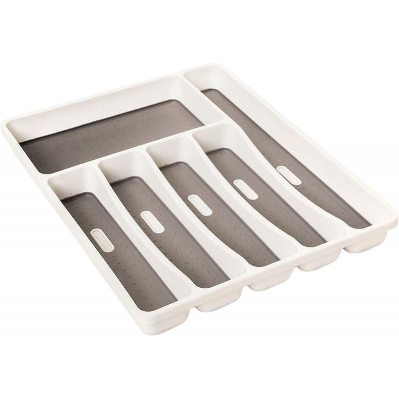 Knape &amp; Vogt Real Solutions Cutlery Tray White