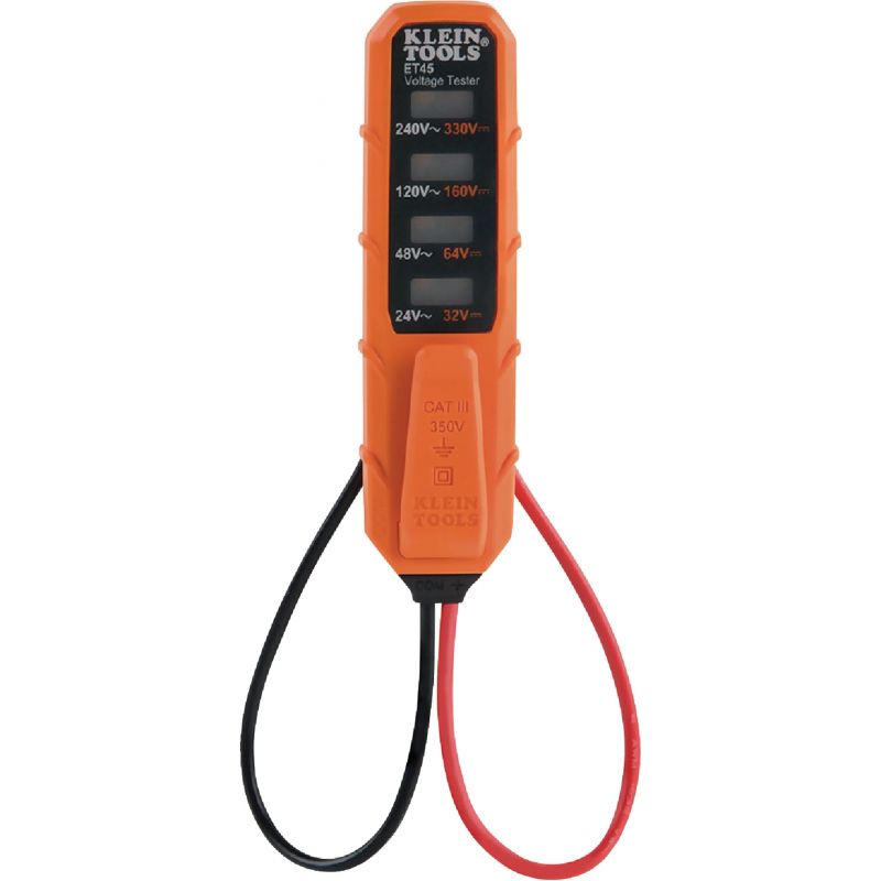 Klein AC/DC Voltage Tester With Test Leads