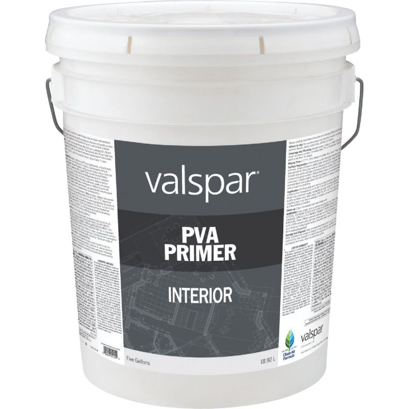 Valspar Contractor Grade PVA Wall Interior Primer 5 Gal., White