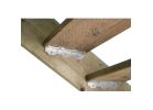 Simpson Strong-Tie TA TA10Z-R Staircase Angle, 1-1/2 in W, 1-1/2 in D, 10-1/4 in H, Steel, ZMAX