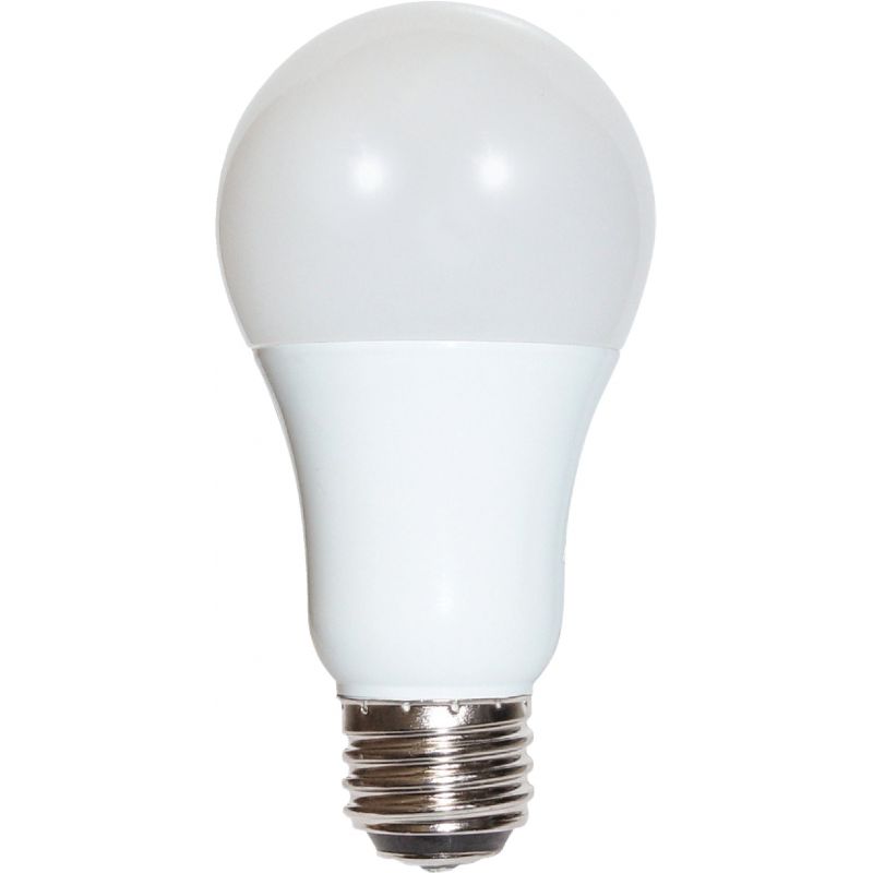 Satco A19 Medium Double Contact 3-Way LED Light Bulb