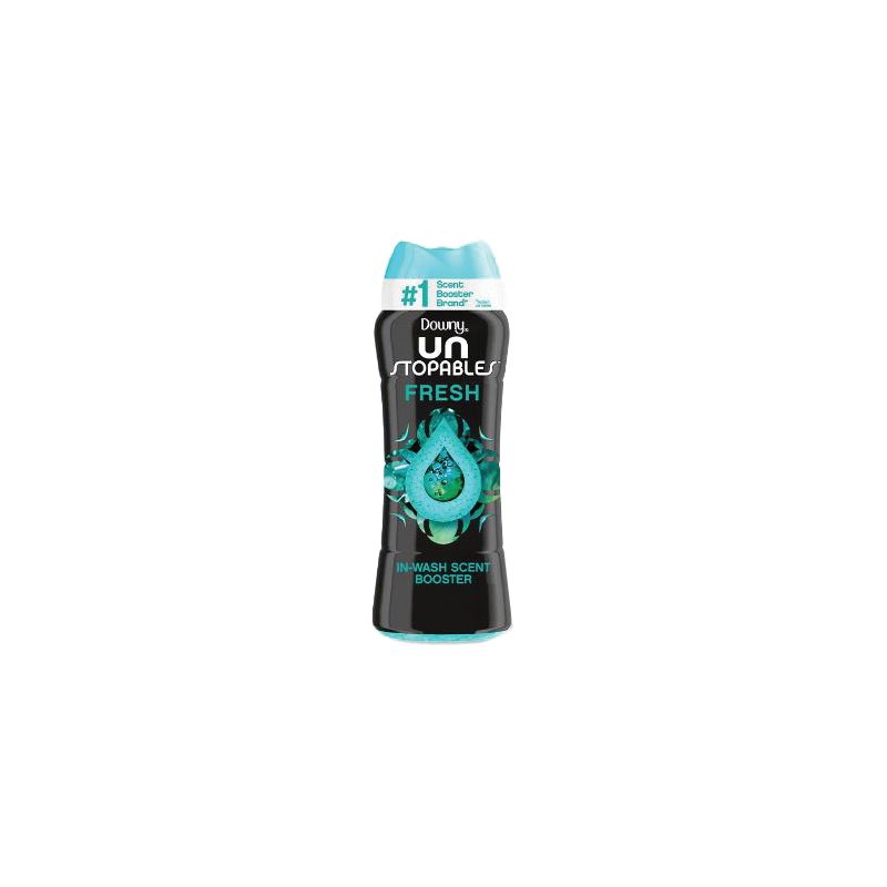 Downy Unstopables 80730051 In-Wash Scent Booster Beads, 9.1 oz Bottle, Solid, Fresh, Blue/Green Blue/Green