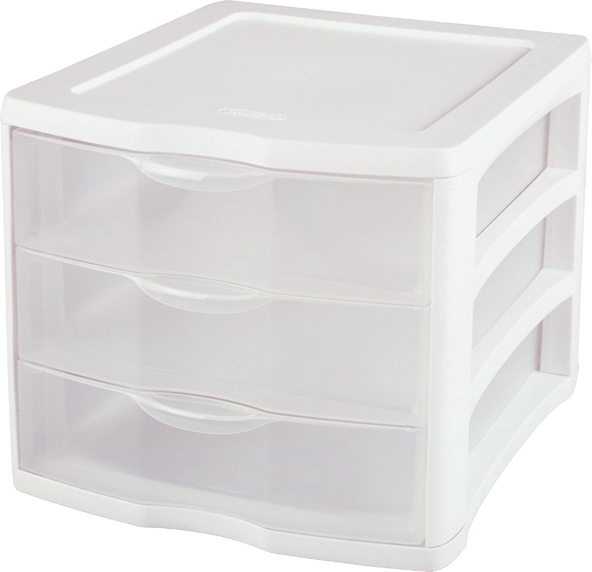 Buy Sterilite ClearView 3Drawer Storage Unit White