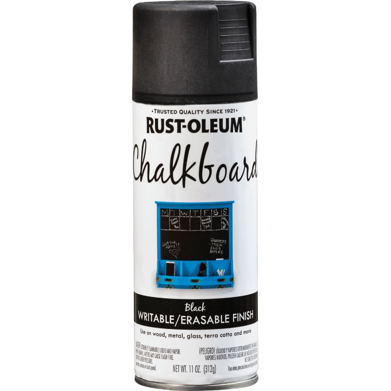 Rust-Oleum Chalk Board Spray Paint Black, 11 Oz.