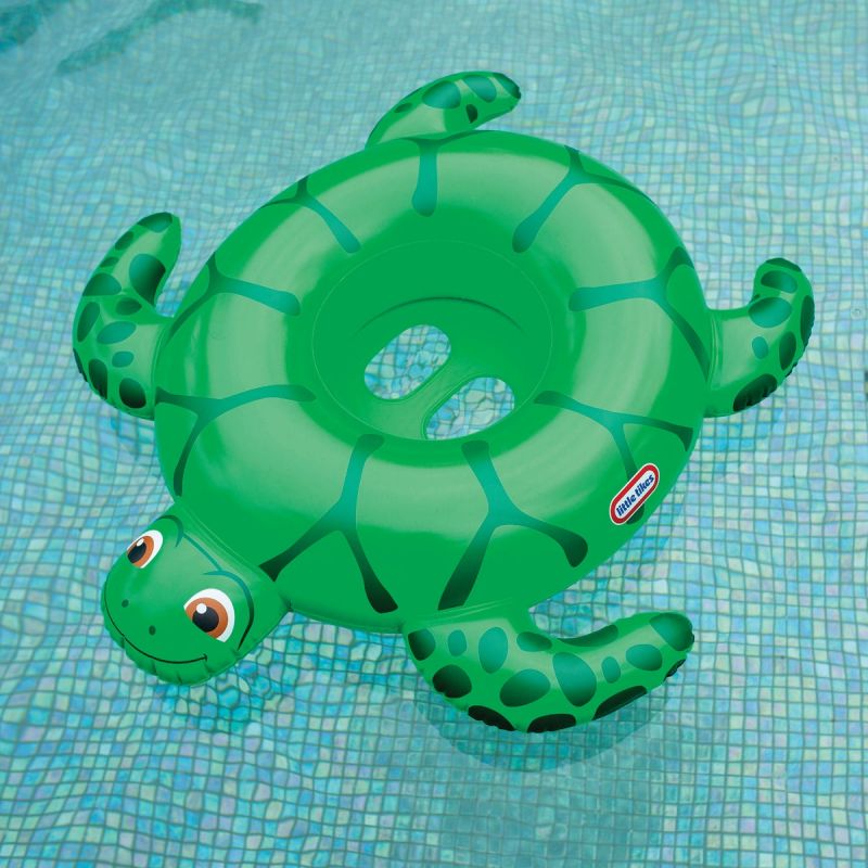 PoolCandy Little Tikes Timmy Turtle Pool Float Green, Ride-On