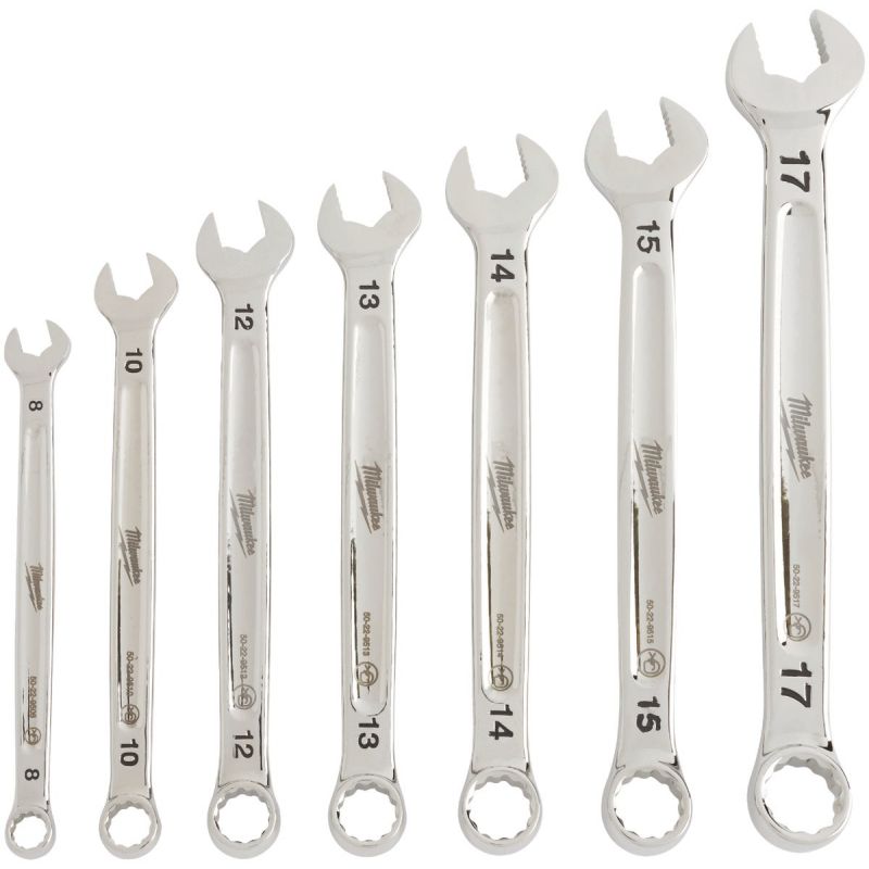 Milwaukee 7-Piece Metric Combination Wrench Set