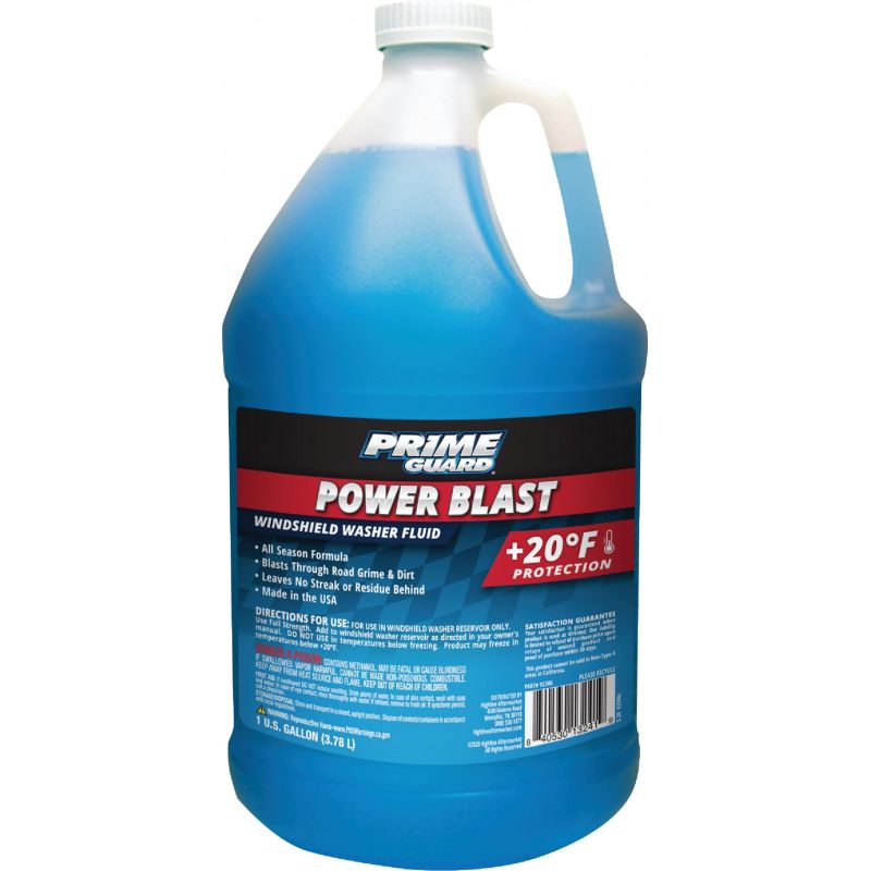 Prime Guard Power Blast +20 Windshield Washer Fluid 1 Gal. (Pack of 6)