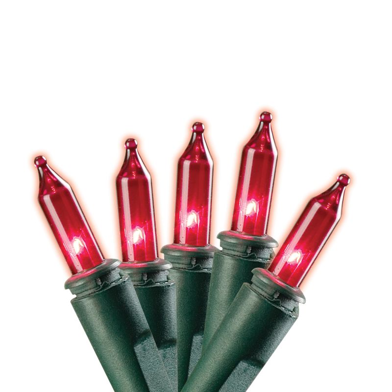 Santas Forest 07522 Mini Light Set, 25-Lamp, LED Lamp Red
