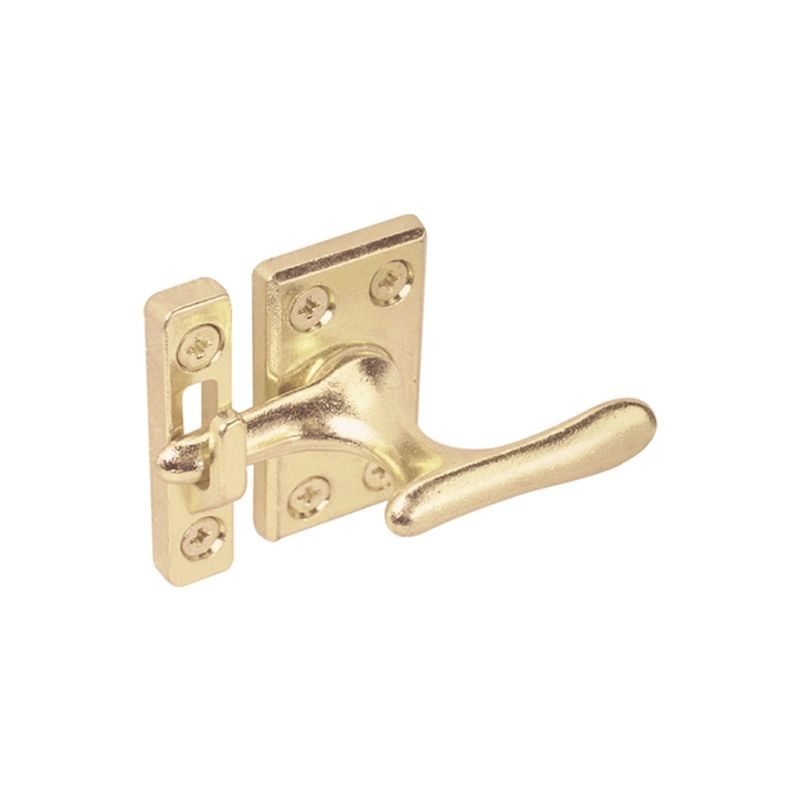 Defender Security U9935 Casement Sash Lock, Steel, Brass