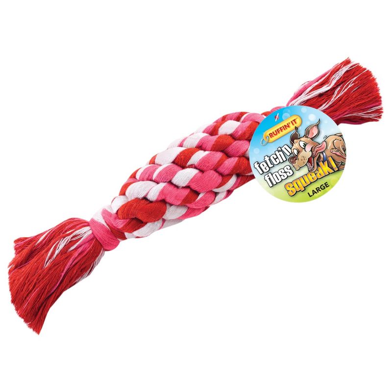 Westminster Pet Ruffin&#039; it Fetch &#039;N Floss Dog Toy Assorted