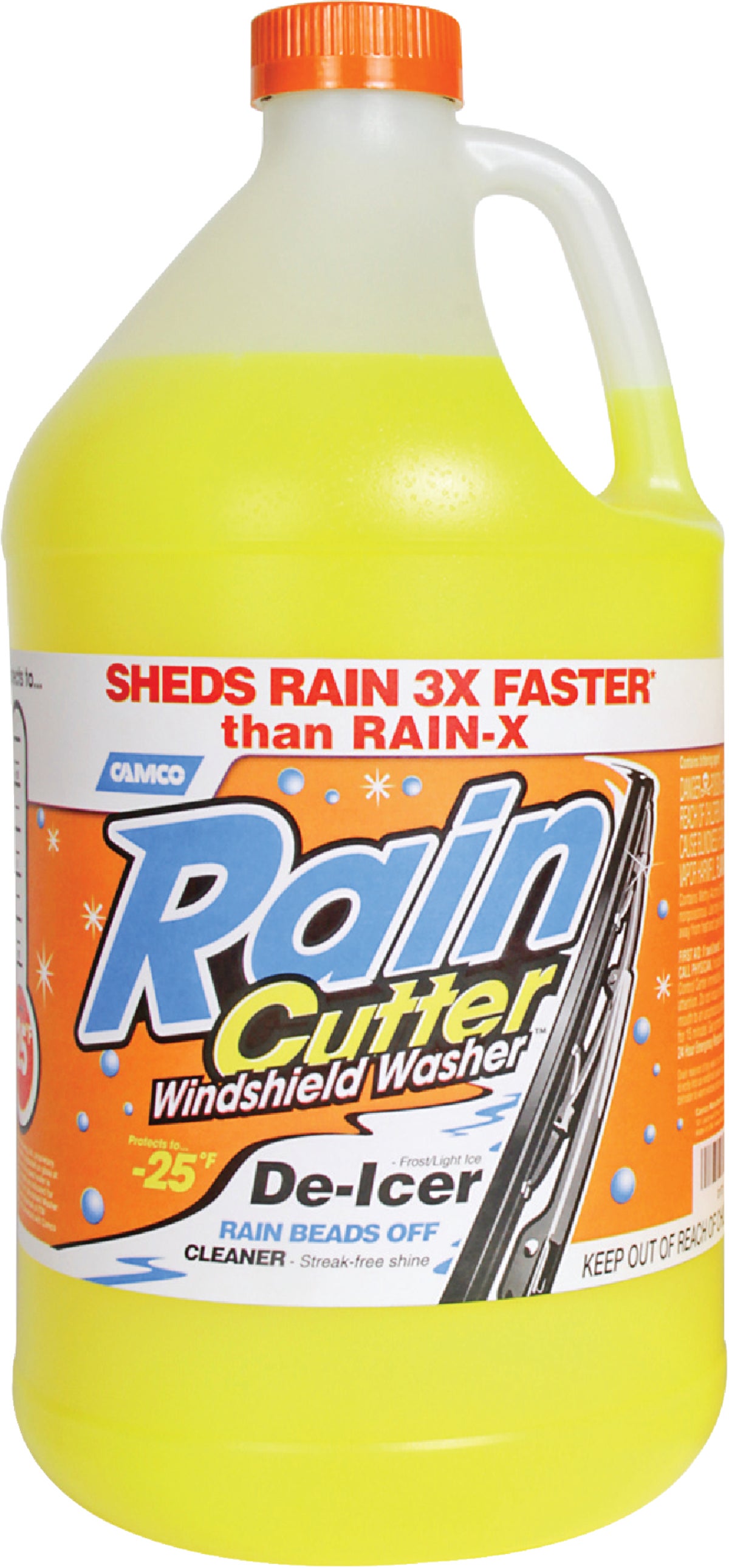 Rain-X Windshield Washer Fluid, De-Icer - 1 gl (3.78 l)