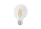 Feit Electric G25100950CA/FIL/3 LED Bulb, Decorative, G25 Lamp, 100 W Equivalent, E26 Lamp Base, Dimmable, Clear