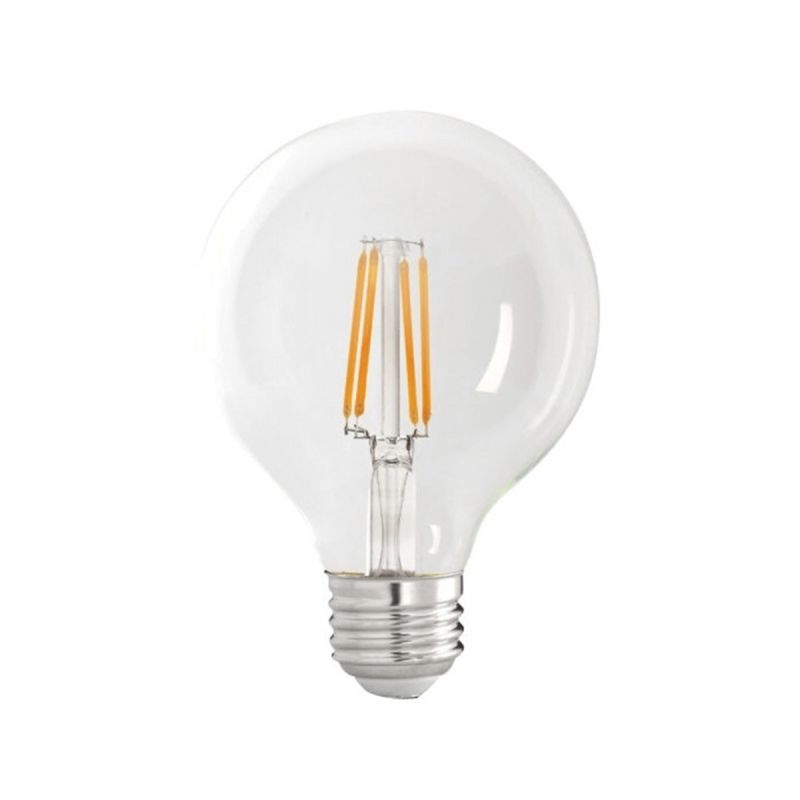 Feit Electric G25100950CA/FIL/3 LED Bulb, Decorative, G25 Lamp, 100 W Equivalent, E26 Lamp Base, Dimmable, Clear