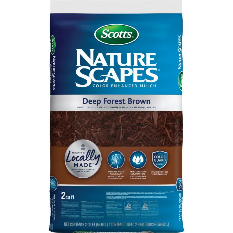 Scotts Nature Scapes Color Enhanced Mulch Brown