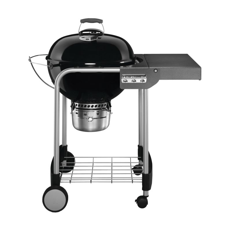 Weber Performer 15301001 Charcoal Grill, 363 sq-in Primary Cooking Surface, Black Black