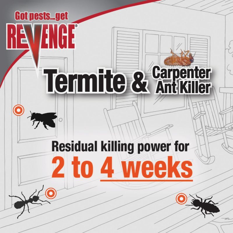 Bonide Revenge Termite &amp; Carpenter Ant Killer 15 Oz., Aerosol Spray