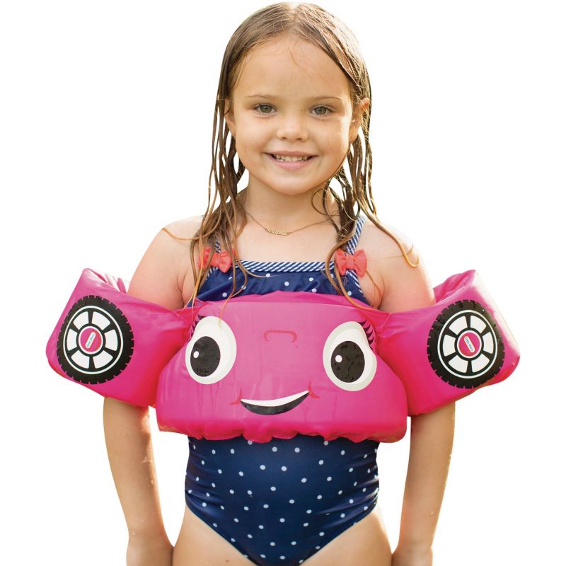 PoolCandy Little Tikes Princess Cozy Arm Floatie Vest Pink