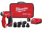 Milwaukee M12 FUEL Lithium-Ion Brushless Cordless Drill/Driver Kit w/Attachments