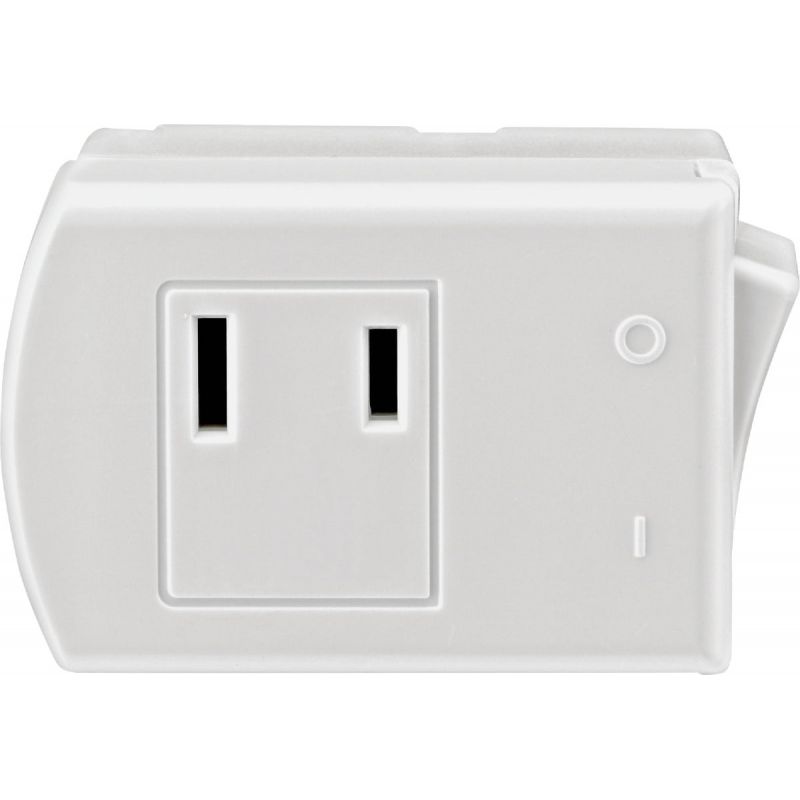 Leviton Plug-In Switch Adapter White, 13