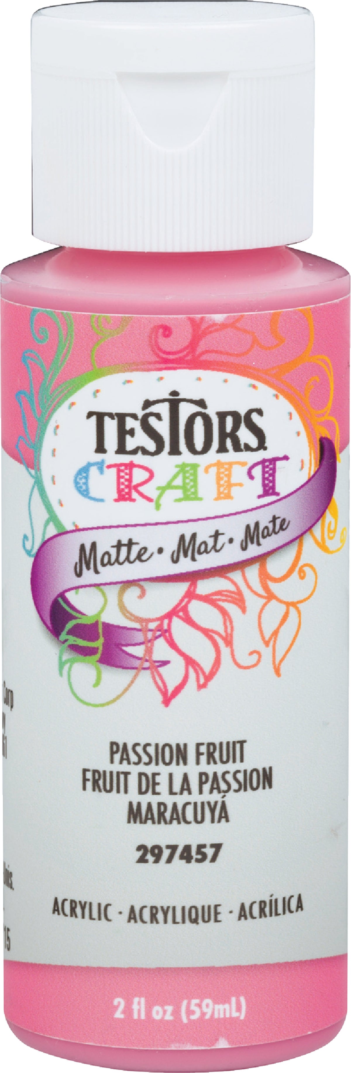 Testors Craft Matte White Acrylic Paint