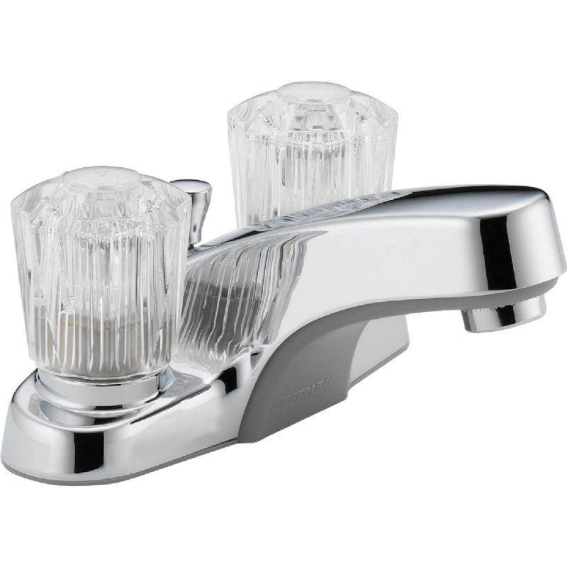 Peerless Core 2-Handle 4 In. Centerset Bathroom Faucet with Pop-Up Transitional