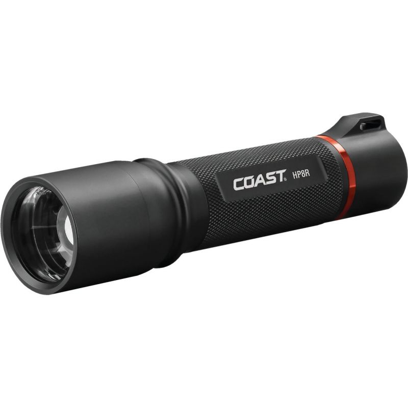 Coast HP8R Rechargeable Flashlight Kit Black