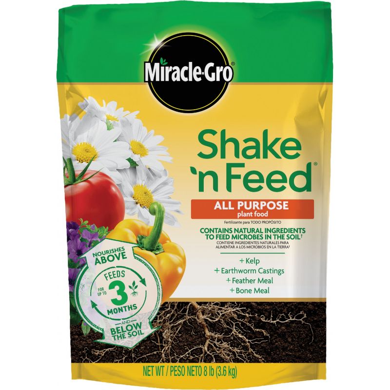 Miracle-Gro Shake &#039;n Feed All-Purpose Dry Plant Food 8 Lb.