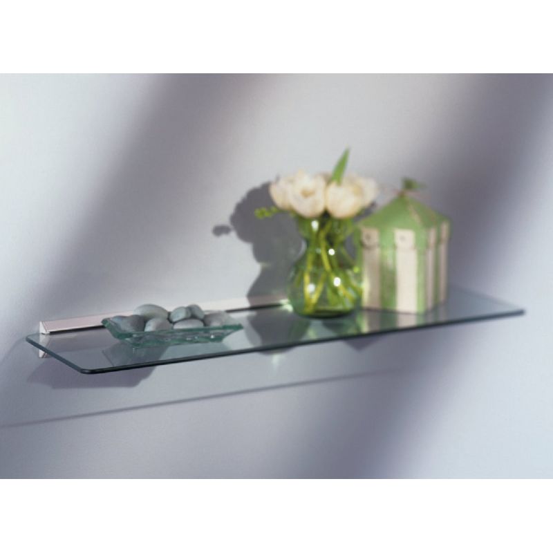 Knape &amp; Vogt Shelf-Made Clear Glass Shelf Clear