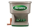 Scotts Whirl 71060 Hand-Powered Spreader, 1.15 lb Capacity, 1500 sq-ft Coverage Area, 5 ft W Spread, Plastic 1.15 Lb
