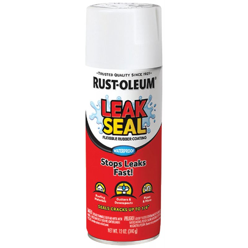 Rust-Oleum LeakSeal Flexible Rubber Coating 12 Oz., White