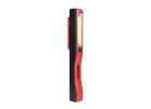 Dorcy Ultra HD Series 41-4341 Clip Light, Lithium-Ion, Rechargeable Battery, LED Lamp, 200 Lumens Lumens, Black/Red Black/Red