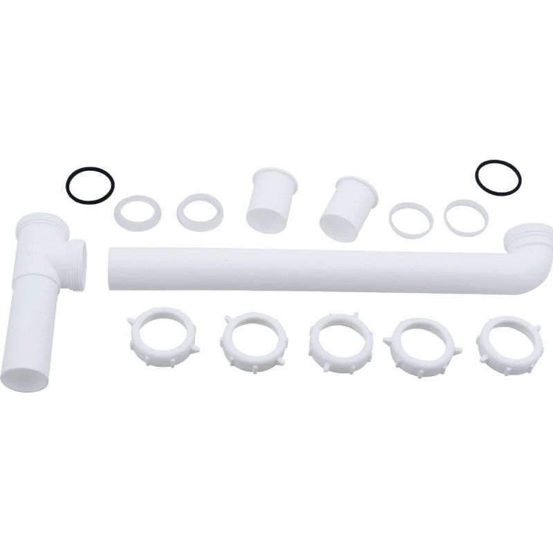 Do it Plastic End Outlet Waste with Tailpiece for Slip-Joint or Direct Connection 1-1/2 In. X 16 In.