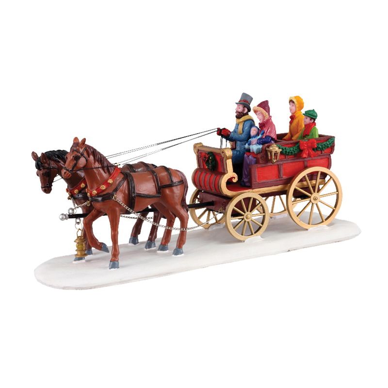 Lemax 13562 Carriage Cheer Figurine