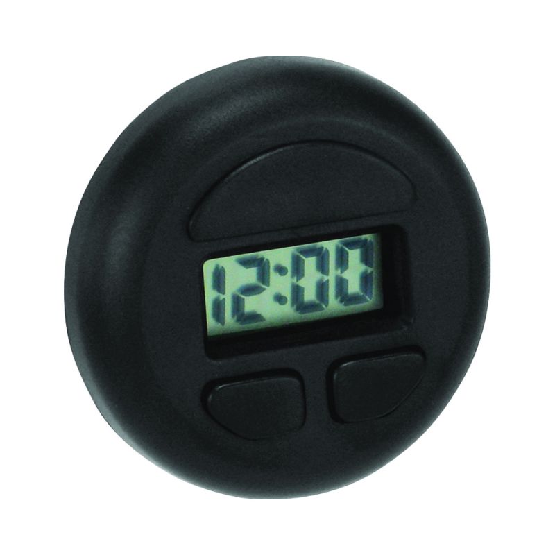 Genuine Victor 22-1-37003-8 Spot Clock, Round, Black Frame