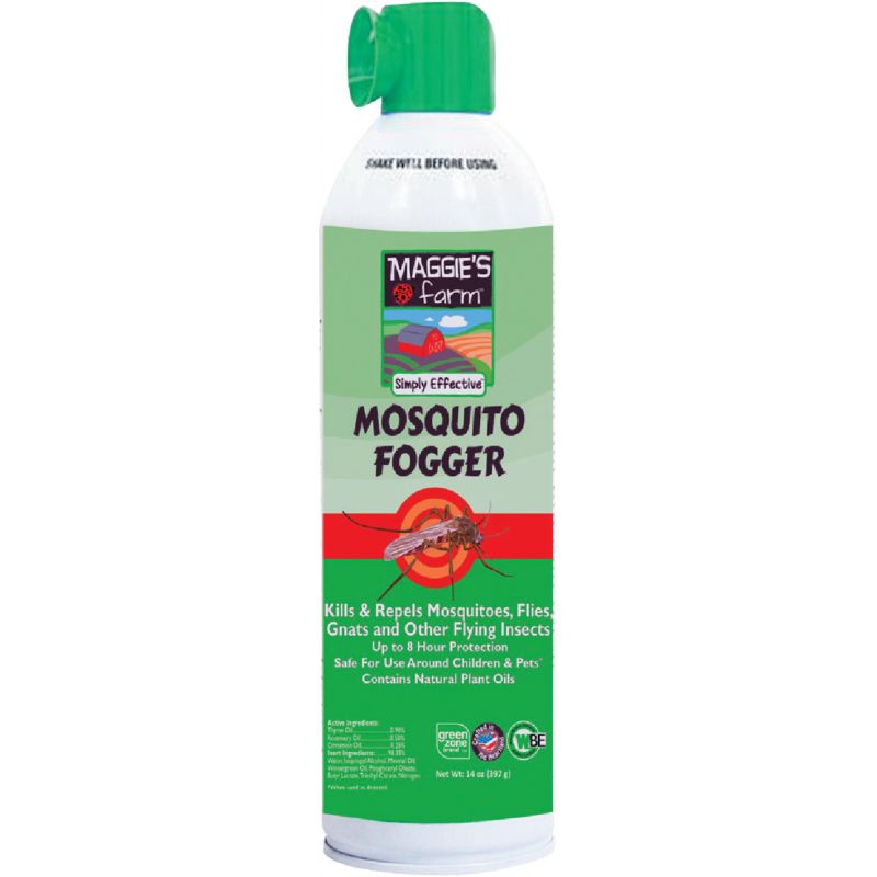 Maggie&#039;s Farm Outdoor Mosquito Fogger 14 Oz., Aerosol Spray