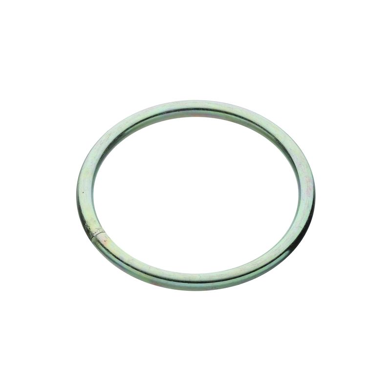 National Hardware 3155BC Series N223-172 Welded Ring, 850 lb Working Load, 3 in ID Dia Ring, #1 Chain, Steel, Zinc