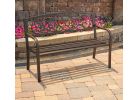 Outdoor Expressions Welcome Bench Black